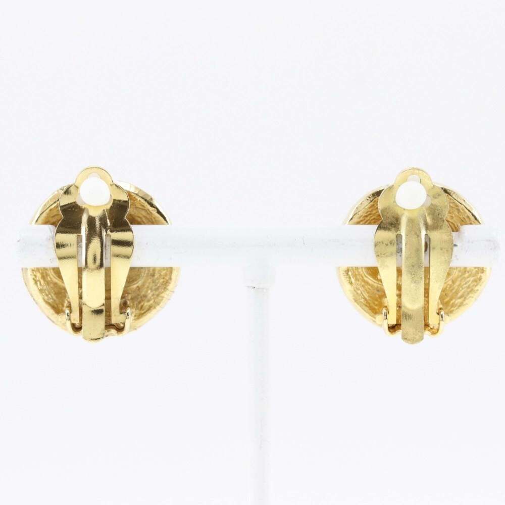 CHANEL Vintage Gold Earrings - Picture 3 of 9